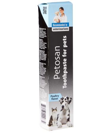 Petosan Poultry Flavor Toothpaste for Pets - Buy Online on GoSupps.com