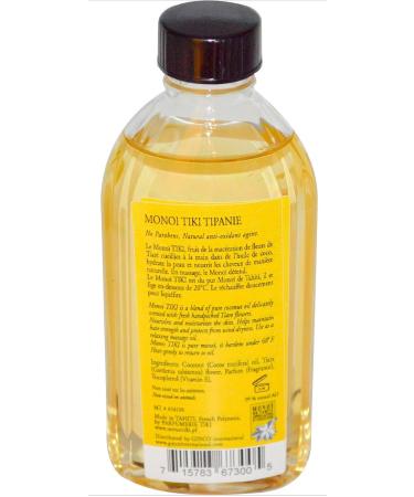Tipanie Frangipani Coconut Oil (Pack of 2) - 100% Tahitian Scented with Fresh Tiare Flowers - 4 fl. oz. International Shipping Available - Buy Online on GoSupps.com