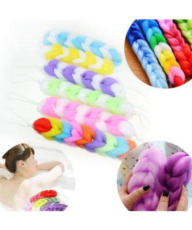 SWIDUUK Bath Shower Back Scrubber - Mesh Sponge Loofah Exfoliating Brush - Nylon - One Size for Ultimate Cleaning - Buy Online on GoSupps.com
