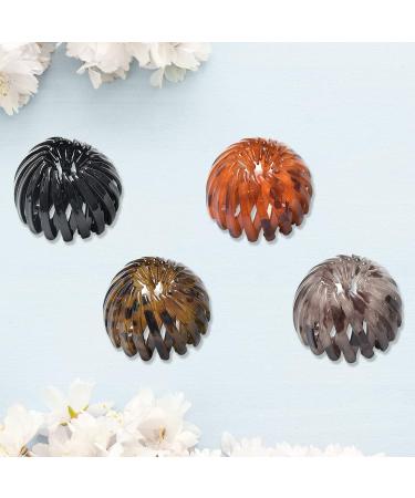 Vegcoo Vintage Bird Nest Hair Clips for Girls & Women - Large Hair Accessories in Orange - Buy Online on GoSupps.com