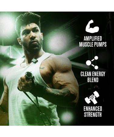 Jacked Factory NITROSURGE Pre Workout Supplement - Endless Energy Instant Strength Gains Clear Focus (Cherry Limeade 30sv & Blue Raspberry 30sv) - Buy Online on GoSupps.com