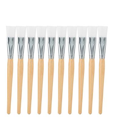 Mask Brush Face Set Face Mask Brush Face Mask Brushes Soft Hair Mud Applicator DIY Skin Care Tool with Wooden Handle