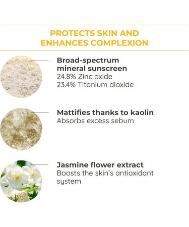 Alyria Screen Out Loud Mineral Face Sunscreen Powder with SPF 50-20g | Zinc Oxide Sunscreen Powder - Shade 420 | Mineral Sunscreen Face Powder - Buy Online on GoSupps.com