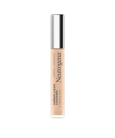 Neutrogena Healthy Skin Radiant Brightening Cream Concealer with Peptides & Vitamin E Antioxidant Lightweight Perfecting Concealer Cream Non-Comedogenic Ecru Light 02 with cool undertones, 0.24 oz - Buy Online on GoSupps.com