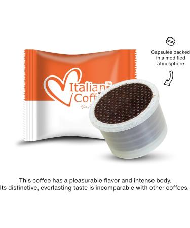 Martello compatible capsules Italian Coffee Espresso pods (Lungo 50 pods) - Buy Online on GoSupps.com