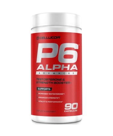 Cellucor P6 Alpha Advanced Testosterone & Strength Booster - 90 Capsules