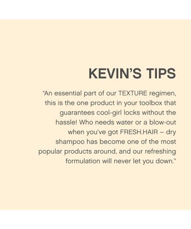 KEVIN.MURPHY FRESH.HAIR - Dry Shampoo Spray - For All Hair Types - Dry Shampoo for Fresh Hair - Sulphate-Free Dry Shampoo - Hair Care - 250 mL / 8.45 fl oz - Buy Online on GoSupps.com