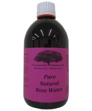 Pure Natural Rose Floral Water 500ml Floral 500 ml (Pack of 1)