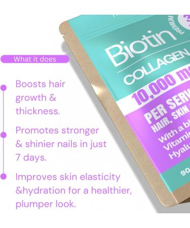 2X Stronger Hair Growth & Nail Strength Gummies 10 000 mcg Biotin 1500 mg Collagen & 300mg Keratin Thicker Fuller Hair Stronger Nails Radiant Skin Clinically Proven in 30 Days. - Buy Online on GoSupps.com