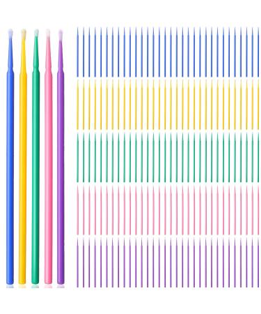  Sewing Machine Cleaning Swabs Micro Applicator Brushes  Disposable Clean Brushes Micro Swab Pointed Tips Multi Colored Lab Swabs  for Cleaning Paint Sewing Machine, 3 Size (500 Pcs) : Arts, Crafts & Sewing