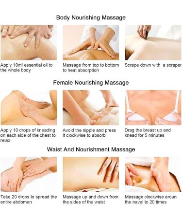 Natural Organic Ginger Essential Oil - Lymphatic Drainage & Spa Massage - 30ml (3PCs) | Relaxation & Wellness - Buy Online on GoSupps.com