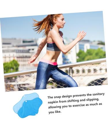 Mobestech 6-Ply Women's Reusable Menstrual Pads - Polarfleece Washamm with Comfort Cushion & Eco-Friendly Design | Sustainable Binding Bags for Women - Buy Online on GoSupps.com