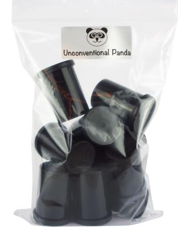 Unconventional Panda Black Film Canisters - Durable Plastic for Geocaching & Small Parts (10 Pack) - International Shipping Available - Buy Online on GoSupps.com