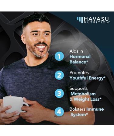 Havasu Nutrition DHEA 50mg - Extra Strength Capsules for Youthful Energy - 60 Count - Buy Online on GoSupps.com
