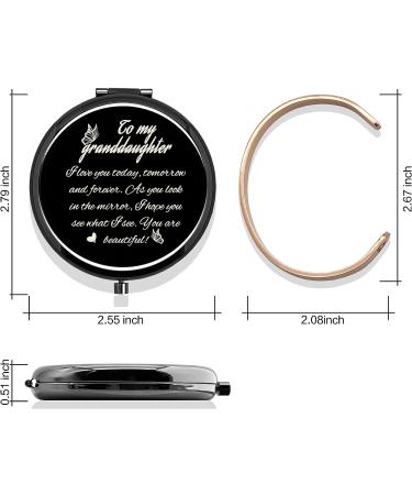 Granddaughter Gifts - 16th 17th 18th Birthday, Graduation, Christmas - From Grandma Grandpa - Black02 - Buy Online on GoSupps.com