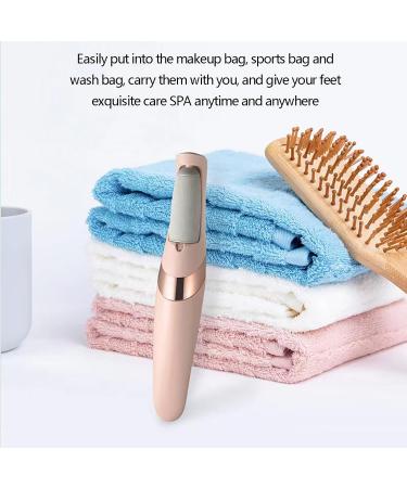 Electric Foot Grinder Foot exfoliator USB Charging Smooth Foot Care Pedicure Tool for Removing callose Cracked and Dry Dead Skin with Two Replacement Rollers and USB Cable - Buy Online on GoSupps.com