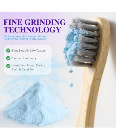 2 Bottles Magic Powder Toothpaste Whitening Booster Powder Removes Coffee Tea Wine and Cigarette Stains Non-Sensitive 35g - Buy Online on GoSupps.com