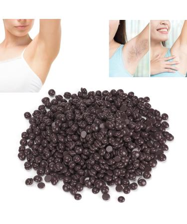 500g Hard Wax Beans for Hair Removal - Premium Solid Wax Beads for Men & Women (Brown) - Ideal for Smooth Skin | International Shipping Available - Buy Online on GoSupps.com