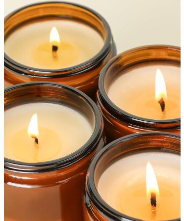 AOOVOO Candle Set - Premium Scented Soy Candles for Home | Aromatherapy with Eucalyptus Vanilla Lilac & Lavender - 4PC Gift Set - Buy Online on GoSupps.com