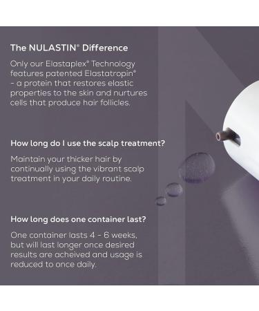 NULASTIN Hair & Scalp Enhancing Serum   Promotes Fuller  Thicker Looking Hair | Follicle Strengthening Formula with Elastin Technology 1.7 Ounce (Pack of 1) - Buy Online on GoSupps.com