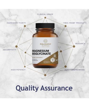 Philosophy Nutrition Magnesium Bisglycinate 120 Tablet - Buy Online on GoSupps.com