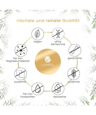 Buy Luondu Buffered Vitamin C 1000mg - 365 Vegan Capsules for Immune Health | Made in Germany - Buy Online on GoSupps.com