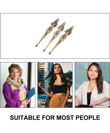 Healifty 3pcs Stainless Steel Earwax Removal Tool Set - Ear Pick & Curette Cleaner for Ear Wax Removal - Buy Online on GoSupps.com