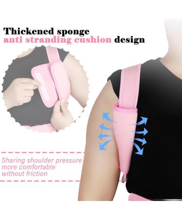 AIOUTGOGO Posture Corrector - Adjustable Back Straightener for Men and Women in Pink - Buy Online on GoSupps.com