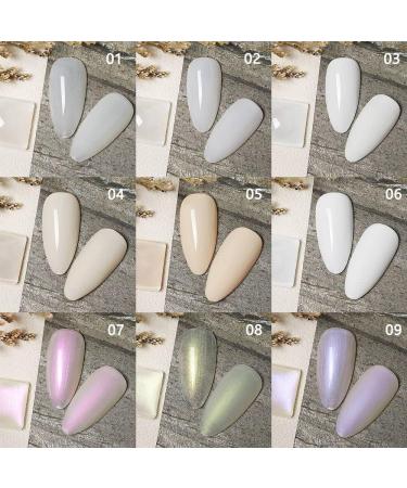 15ml UV Nail Polish Semi Permanent Nail Gel Colorful Moonlight Gel Gel Nail Polish Phototherapy Gel Rice Albumin - (Color: 5) - Buy Online on GoSupps.com