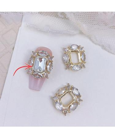 FEIlei Zircon Nail Rhinestones 3D Nail Charm Alloy Nail Jewelry Gem-Nail Art Decoration - Buy Online on GoSupps.com