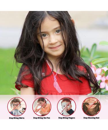 Sensory Chew Necklaces 5PCS - Silicone Chewy Necklace for Autism & ADHD Kids and Adults - Reduce Anxiety & Fidgeting - Special Needs Chewing Tool - Buy Online on GoSupps.com