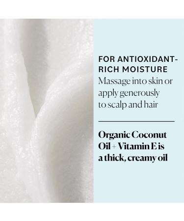 Sky Organics USDA Organic Coconut Oil with Vitamin E for Skin & Hair - 16.9 fl oz - Buy Online on GoSupps.com