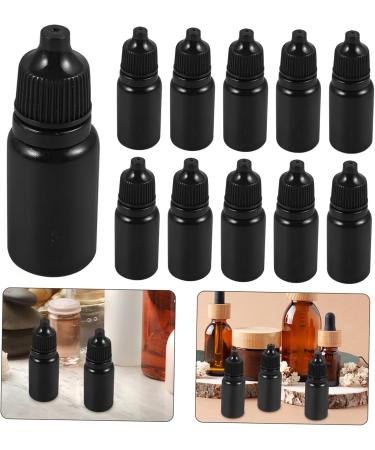 Baluue 24pcs Eye Drops Bottle Squeeze Bottle Dispenser Eye Liquid Bottles Black Pe Plastic Black 6.00X2.00X2.00CM - Buy Online on GoSupps.com