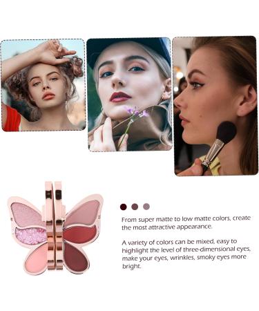 NOLITOY 2 Pcs Eyeshadow Palette Blush for Cheeks Makeup Artist Must Haves Cosmetic Supply Lucky Shimmer Miss 1 count (Pack of 1) As Shown 4x2pcs - Buy Online on GoSupps.com