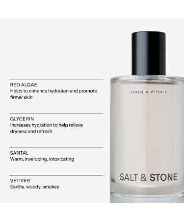 Salt & Stone Body Mist + Sensitive Skin Gel Deodorant Bundle | Santal & Vetiver - Buy Online on GoSupps.com