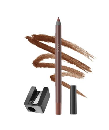 Eye pencil Smudge Resistant Eye Pencil Gel With Sharpener Smooth Smudge Resistant Long Lasting Makeup Liner For Daily Use 3chocolate