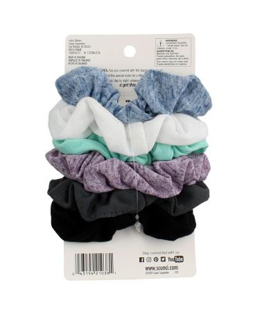 Conair Scunci Hair Twisters 6 pcs - Assorted Colors No Damage Scrunchies - Buy Online on GoSupps.com