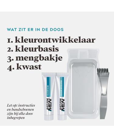 Just for Men M55 Black Beard & Moustache Colour - Eliminates Grey, Provides Thicker & Fuller Look - Buy Online on GoSupps.com