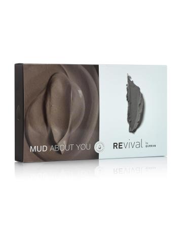 REvival Mud About You Kit - Detoxifying Gift Box with Dead Sea Antioxidant Mud Mask (100ml), Dead Sea Mud Soap Bar (125g), & Mineral Black Mud (200g) - Nourishing, Reviving, and Cleansing - Buy Online on GoSupps.com