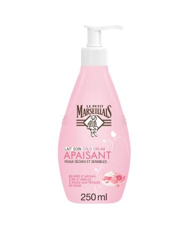Le Petit Marseillais Cold Cream Argan butter beeswax rose petal oil 250 ml 1 piece - Buy Online on GoSupps.com