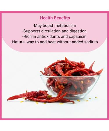 Piments oiseaux entiers - 100 g - Buy Online on GoSupps.com