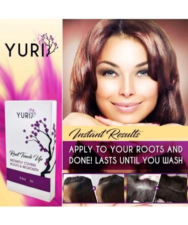 Premium Root Touch Up - Temporary Root Concealer for Grays - Brown - Lasts Until You Shampoo - Buy Online on GoSupps.com