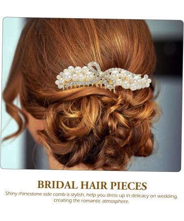 POPETPOP Alloy Rhinestone Hair Comb Bride Accessories Bridesmaid Hair Accessories Wedding Hair Accessories for Brides Bridal Hair Comb Wedding Headpiece Prom Hair Accessories Comb Headband - Buy Online on GoSupps.com