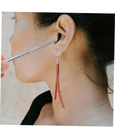Hemoton 4-Piece Ear Pick Tool Cleaning Kit - Stainless Steel Ear Wax Removal Set for Adults - Buy Online on GoSupps.com