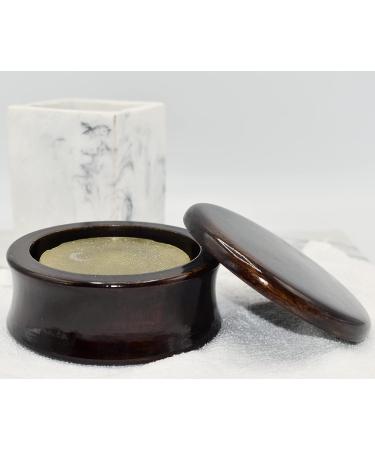 Parker Hand Carved Mango Wood Shaving Soap Bowl - Classic Style - Buy Online on GoSupps.com