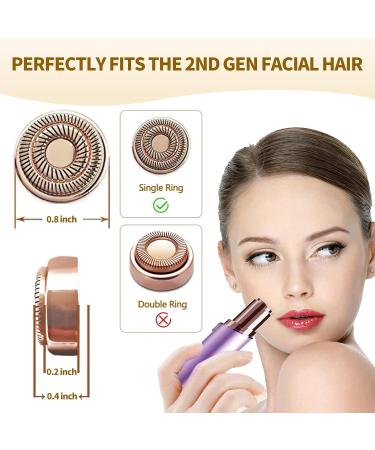 SEIHAI Replacement Heads for Flawless Finishing Touch Facial Hair Remover Device Replacement Blades For Flawless Facial Hair Removal with Storage Bag Gen 2 - Buy Online on GoSupps.com