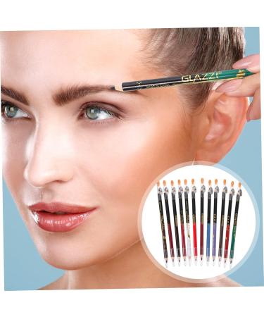 HAPINARY 24 Pcs Lip Liner Eyeliner Lip Pencil Eyebrow Definer Pen Eye Shadow Pencil Lipstick Pencil Wooden - Buy Online on GoSupps.com