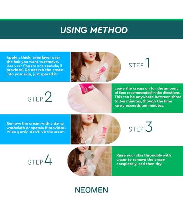 Buy Painless Hair Removal Cream for Sensitive Skin | Fast-Acting Aloe Vera Formula for Face Body & Bikini - Paraben & Sulfate Free - Buy Online on GoSupps.com