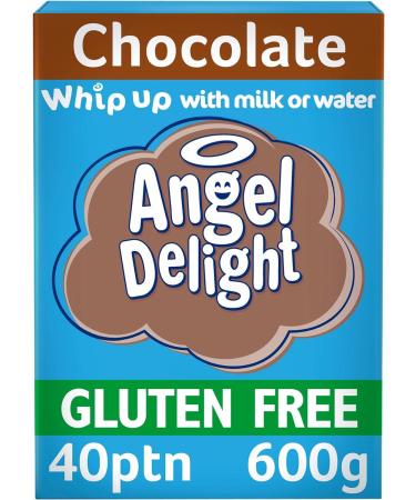 Angel Delight Smooth & Creamy Chocolate Flavour Instant Dessert Mix 600 g (Pack of 1)