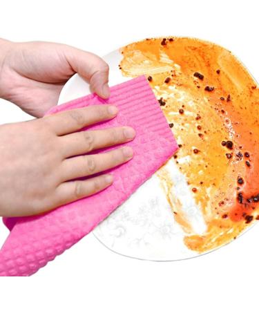 Cellulose Sponge Kitchen Absorbent Dish-Washing Sponge scouring pad Kitchen Cleaning rag Kitchen Dish Towel - Buy Online on GoSupps.com